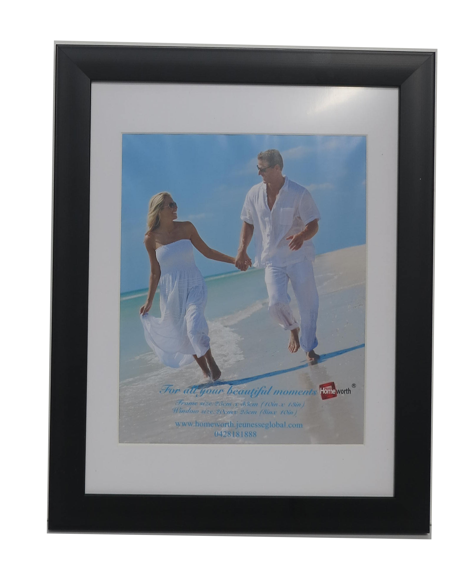 Homeworth Photo Frames - Certificate Series without Mat Border - White, Black or Timber - A4 A3 A2 4X6 5X7 8X10 11X14 12X16 16X20 20X24 24X36 - Babyworth